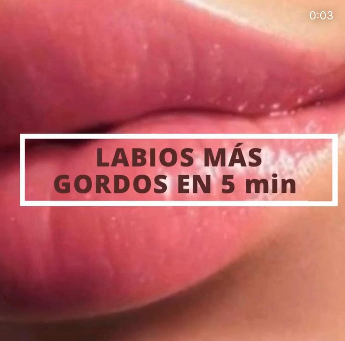 ¿Cómo tener los labios más gordos y carnosos?