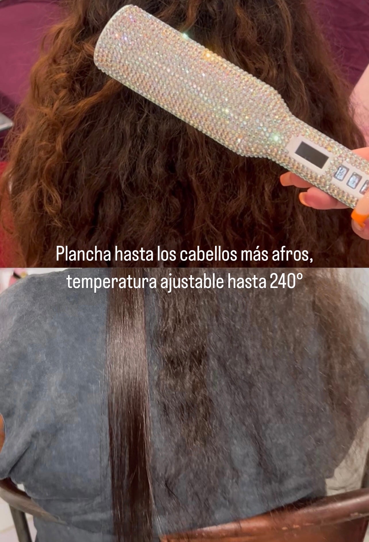 Professional Iron - Hair Straightener