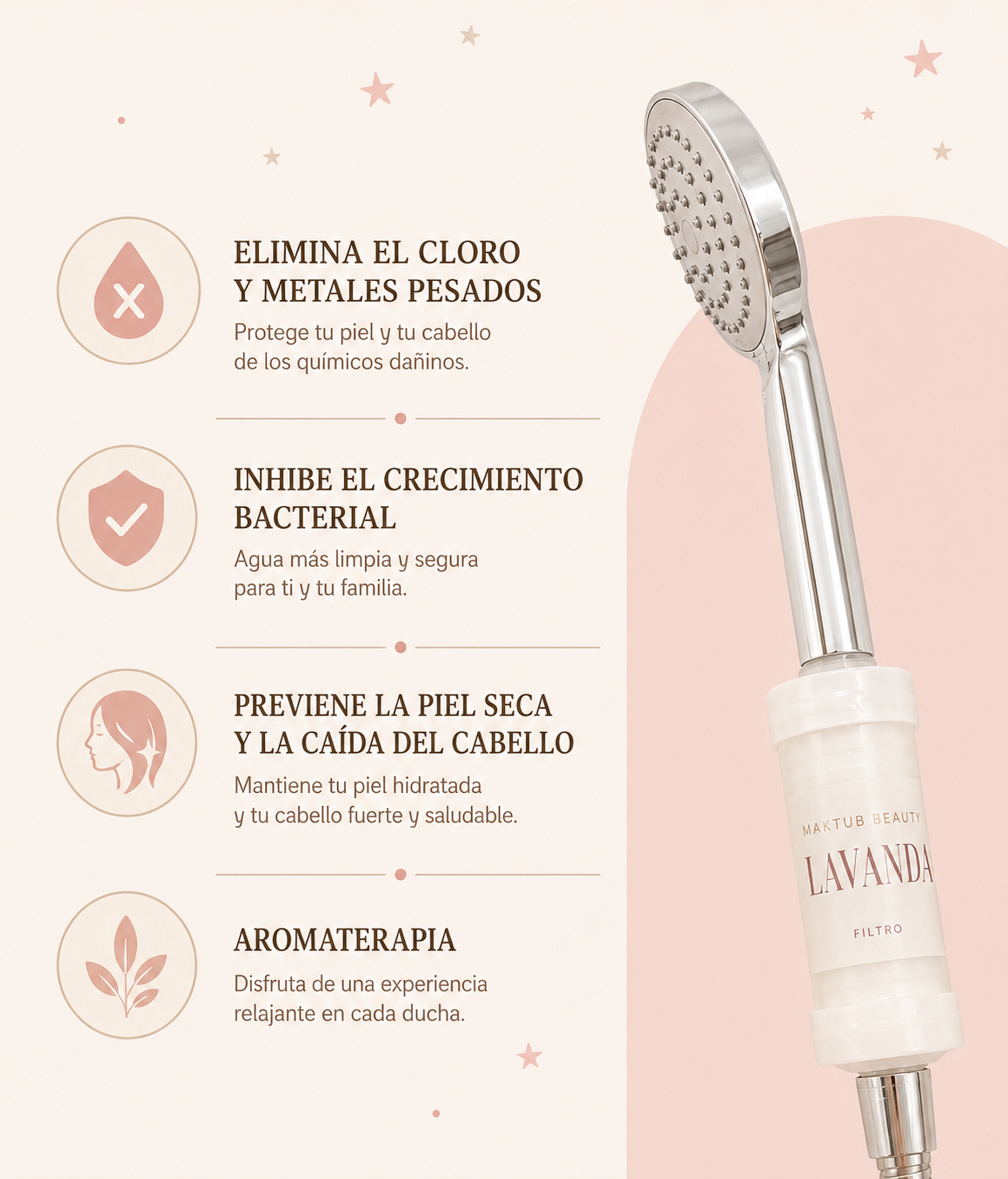 Filtro de ducha-PREVENTA