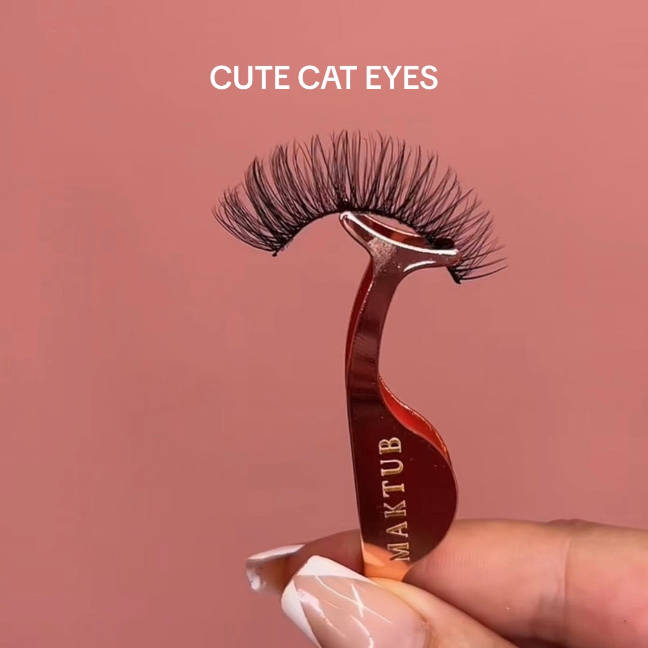 Pestañas Gertru- Cute cat eye