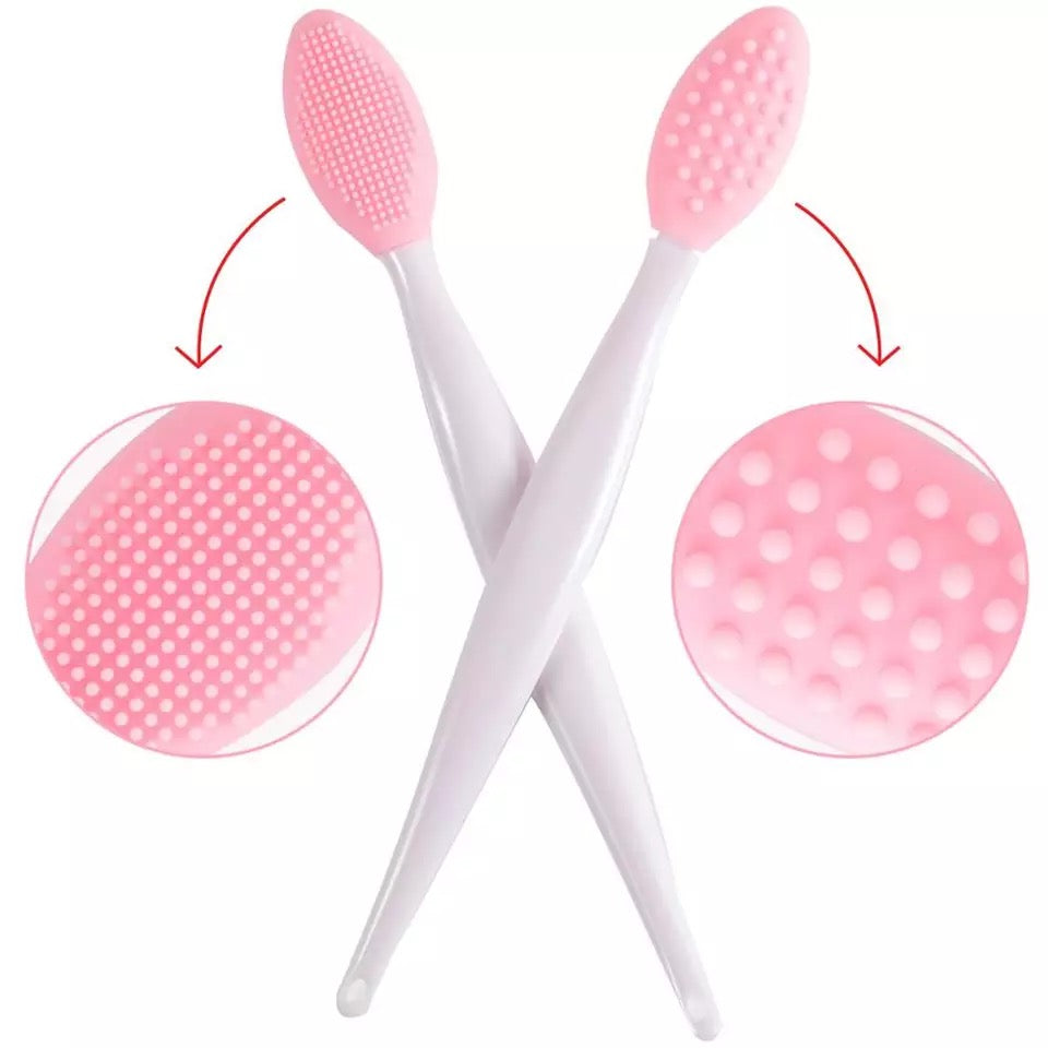 silicone exfoliating brush